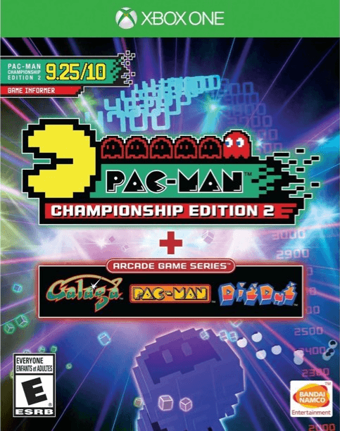 Pac-Man Championship Edition 2 + Arcade Game Series box art for Xbox One